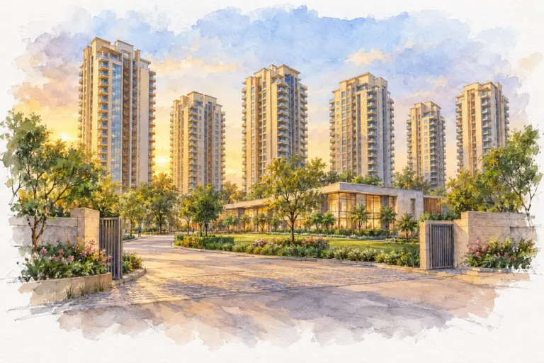 Illustration of Princess Park Apartments