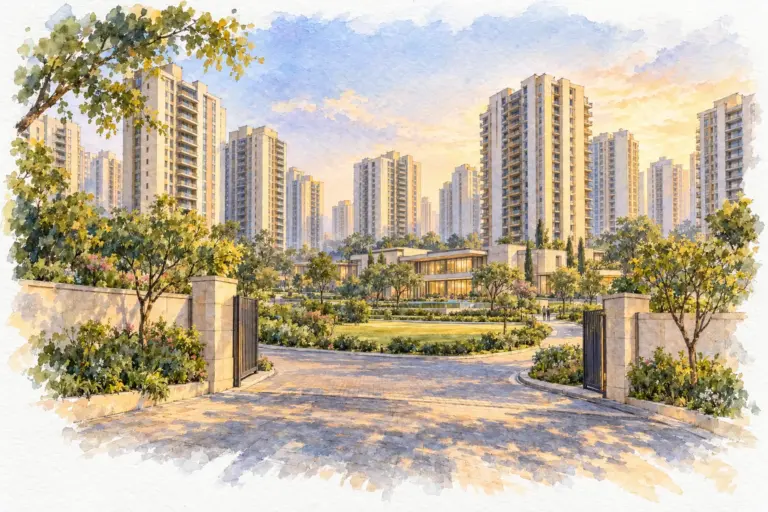 Illustration of Puri Diplomatic Greens