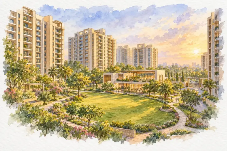 Illustration of Puri Diplomatic Residences