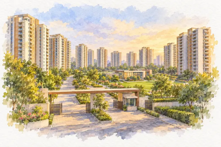 Illustration of Purvanchal Royal City