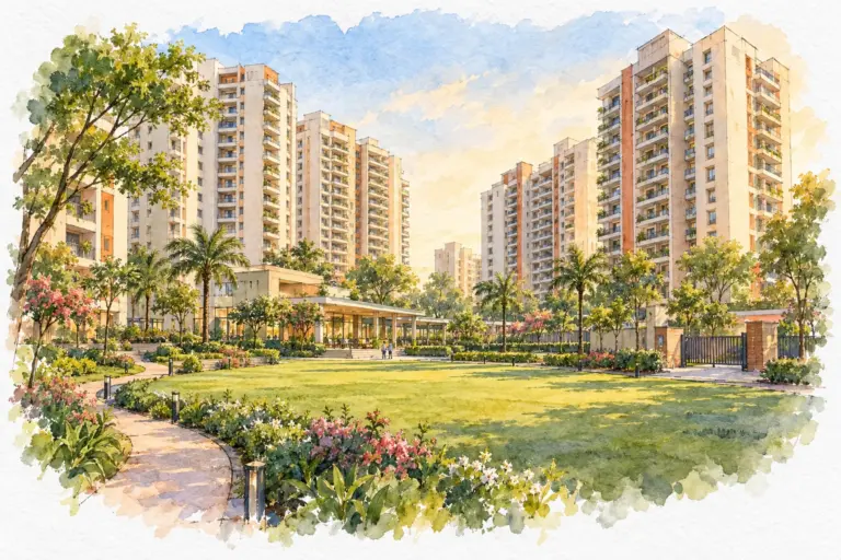 Illustration of Purvanchal Silver City