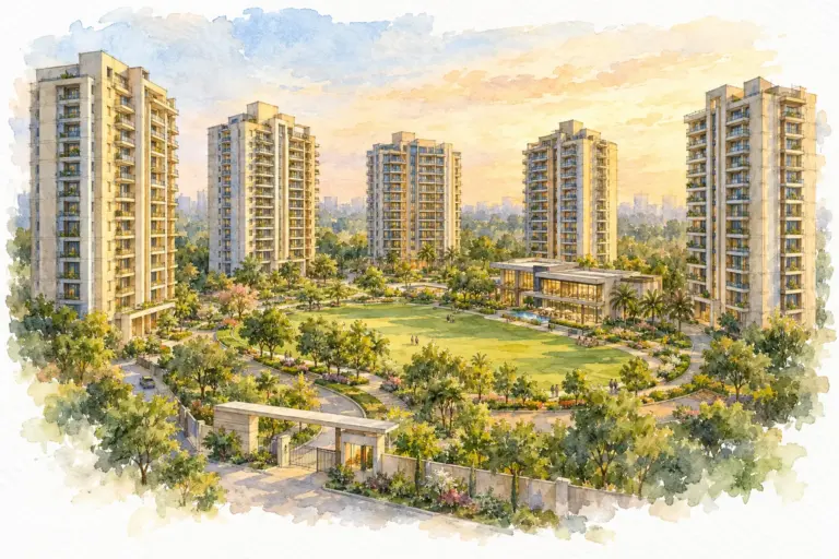 Illustration of Pushpanjali Apartments