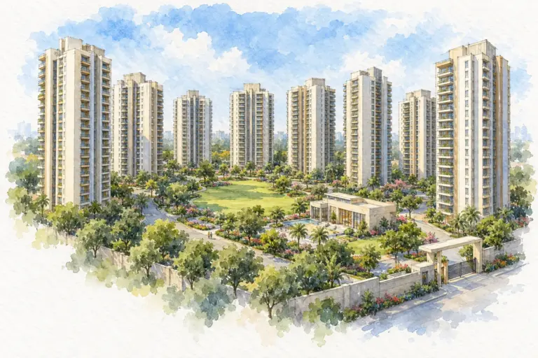 Illustration of Pyramid Urban Homes 2