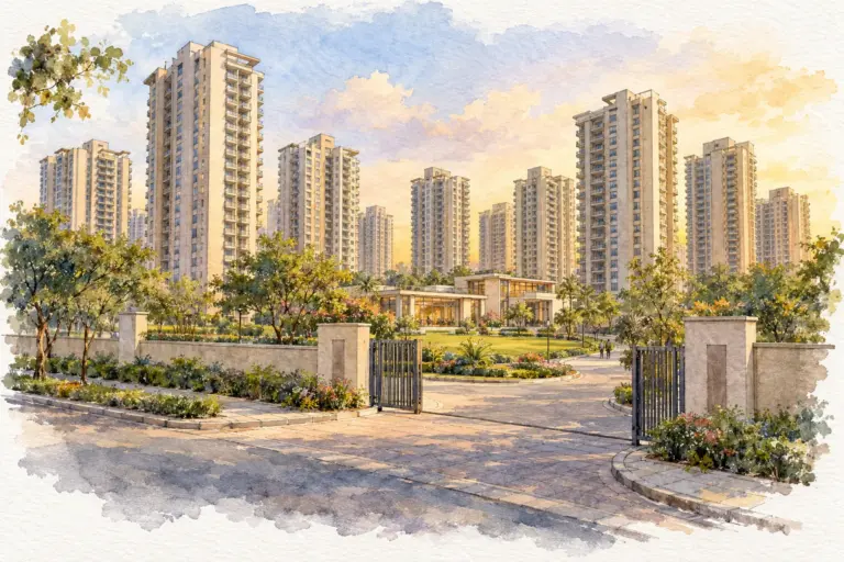 Illustration of Raheja Atlantis