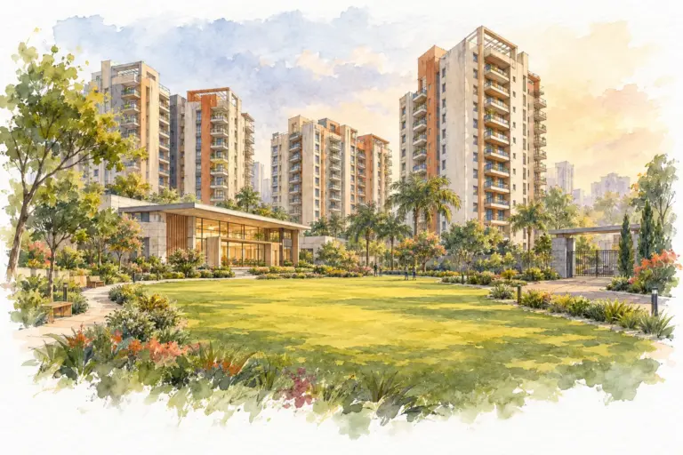 Illustration of Raheja Ayana Residences