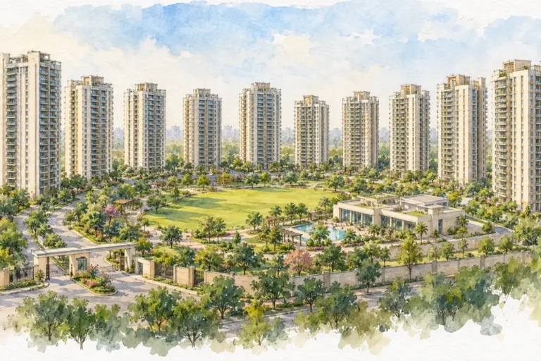 Illustration of Rail Vihar Apartment