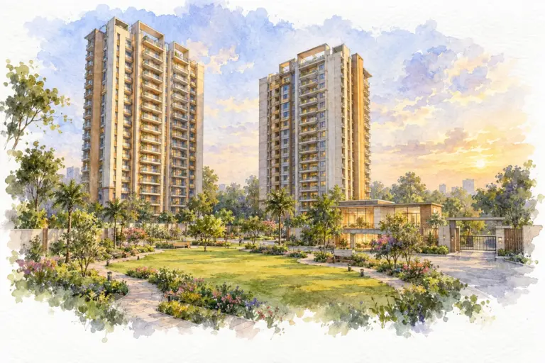 Illustration of Ramprastha Platinum Height
