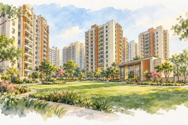 Illustration of RAS Palm Residency