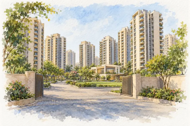 Illustration of Rise Sky Bungalows