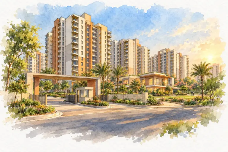 Illustration of Rishika Rishitam City
