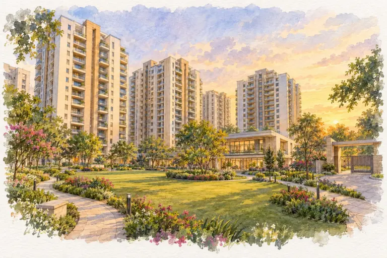 Illustration of Risland Sky Mansion
