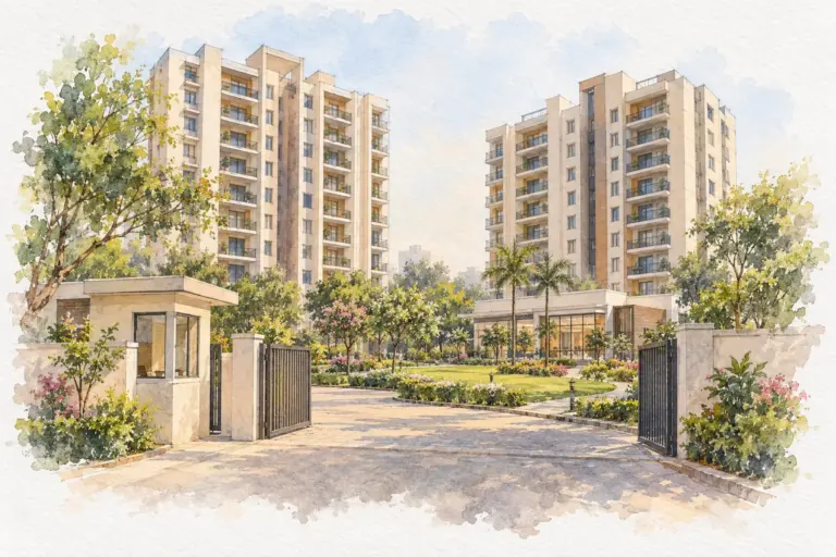 Rockfort Shriram North View Apartments का चित्र