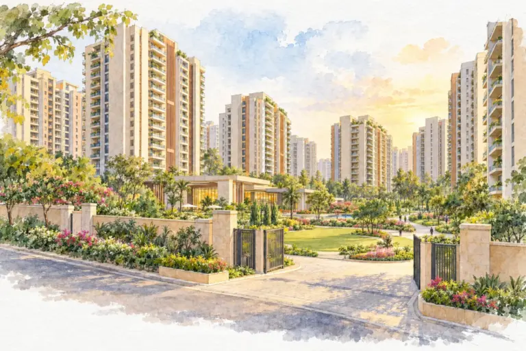Illustration of Roots Courtyard 2
