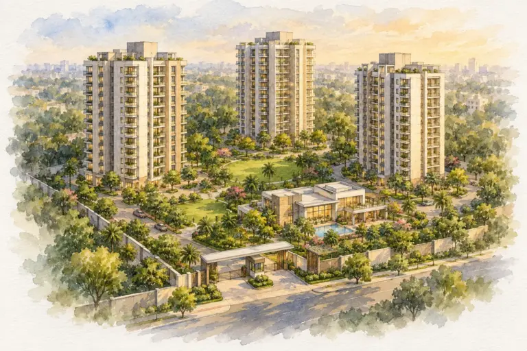 Illustration of Rosewoods Apartment