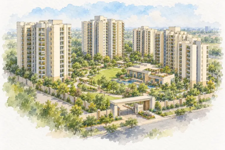 Illustration of Royal Green County The Select
