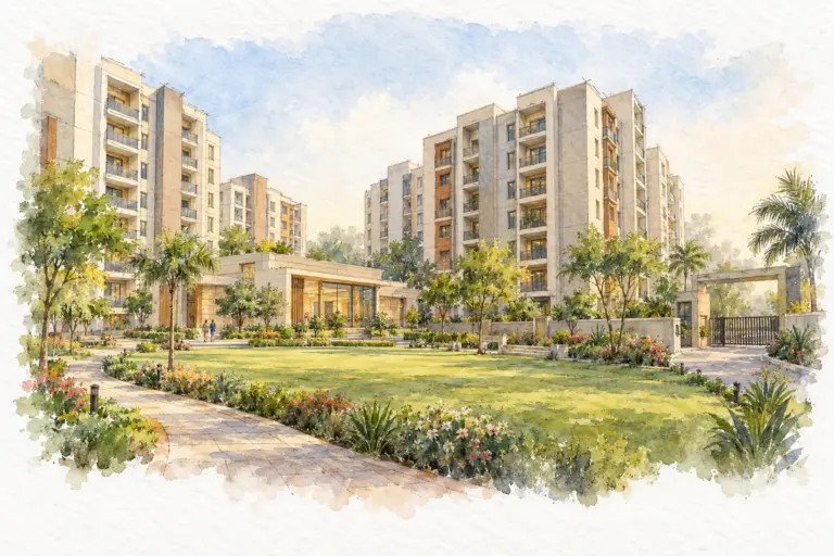 Illustration of RPS Paras Apartments