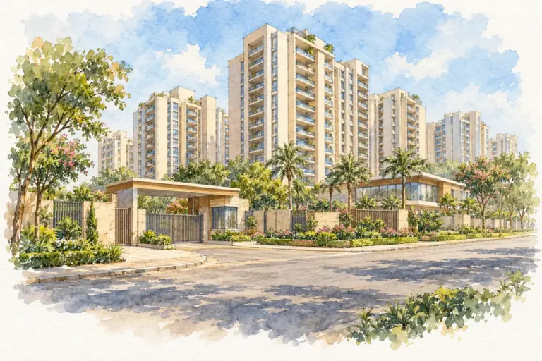 Illustration of Sagavi Apartment