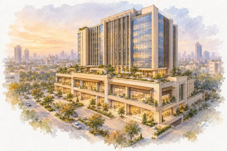 Illustration of Sahara Mall Gurugram