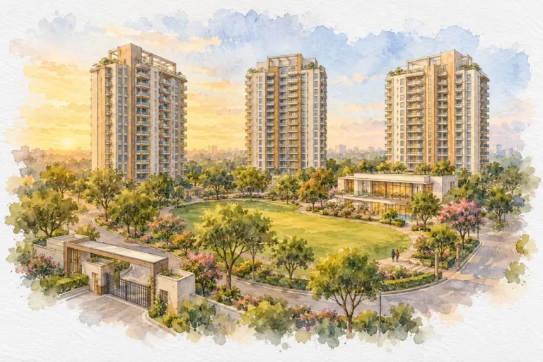 Illustration of Sanchar Vihar Apartment