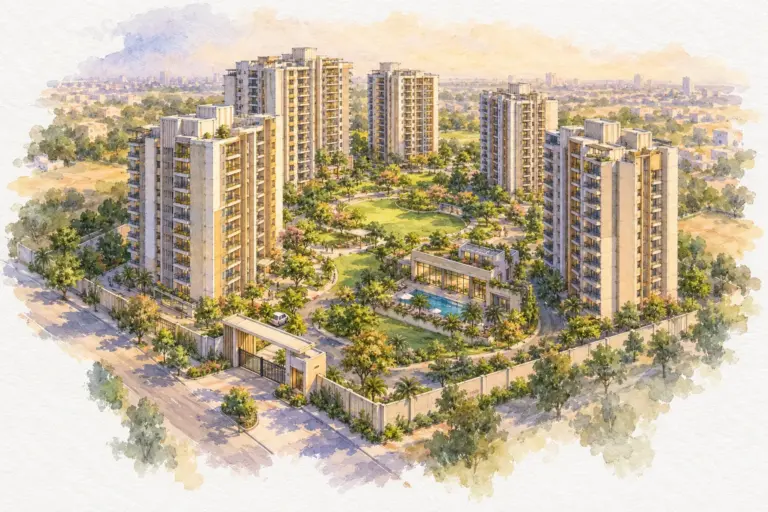Illustration of Sangwan Heights