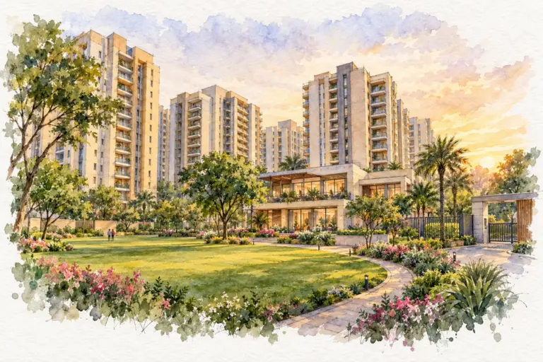 Illustration of Sanskrit Nagar CGHS