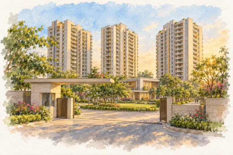 Illustration of Saral Apartments