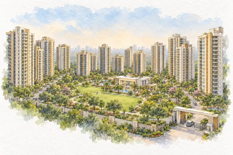 Illustration of SARE Crescent Parc Royal Greens Phase I
