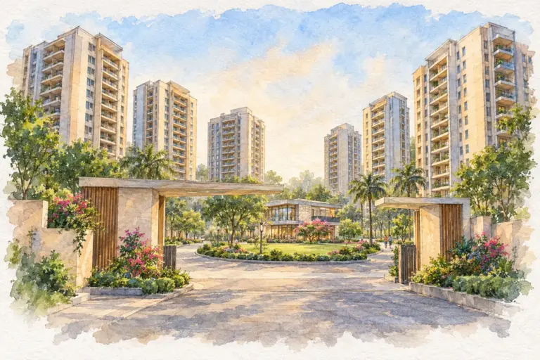 Illustration of Sargodha Apartments