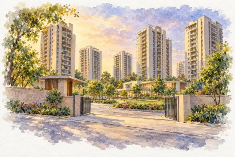 Illustration of Shakuntalam Apartments