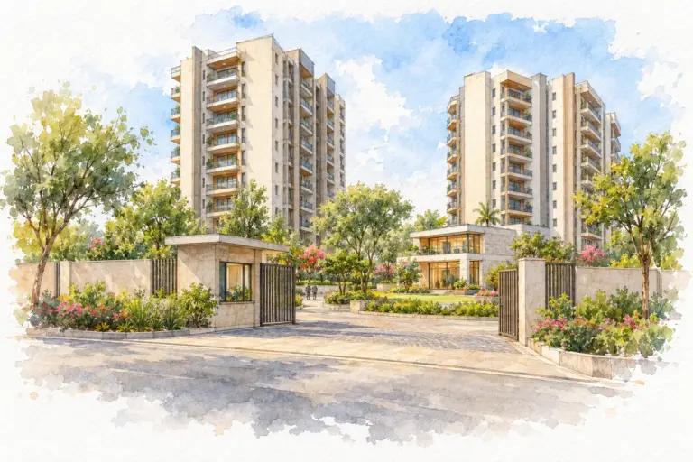 Illustration of Shiv Shakti Apartment