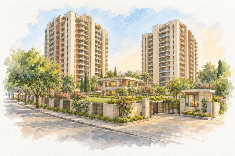 Illustration of Shiv Shakti Apartment