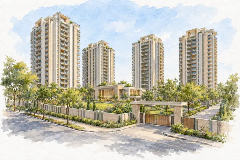 Illustration of Shivalika Apartments