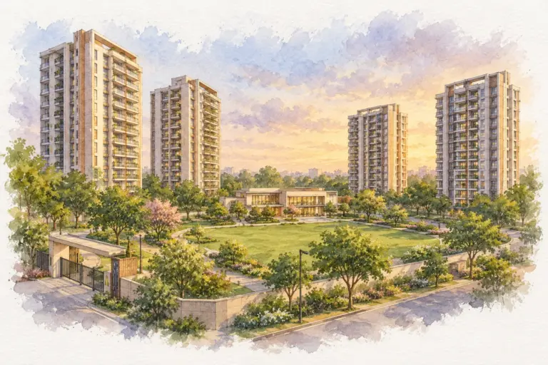 Illustration of Shivlok Apartment