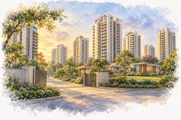 Illustration of Shri Sai Baba Apartment