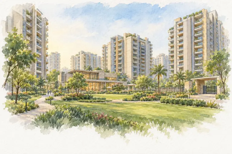 Illustration of Shri Sai Kripa Rainbow Apartments