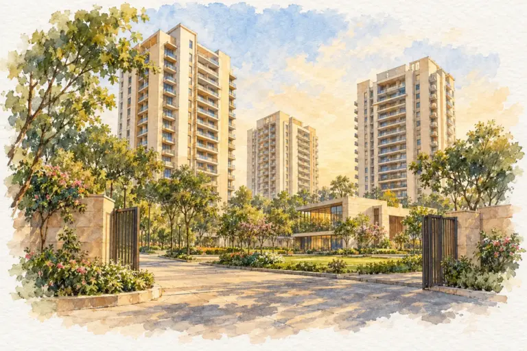 Illustration of Siddh Apartment