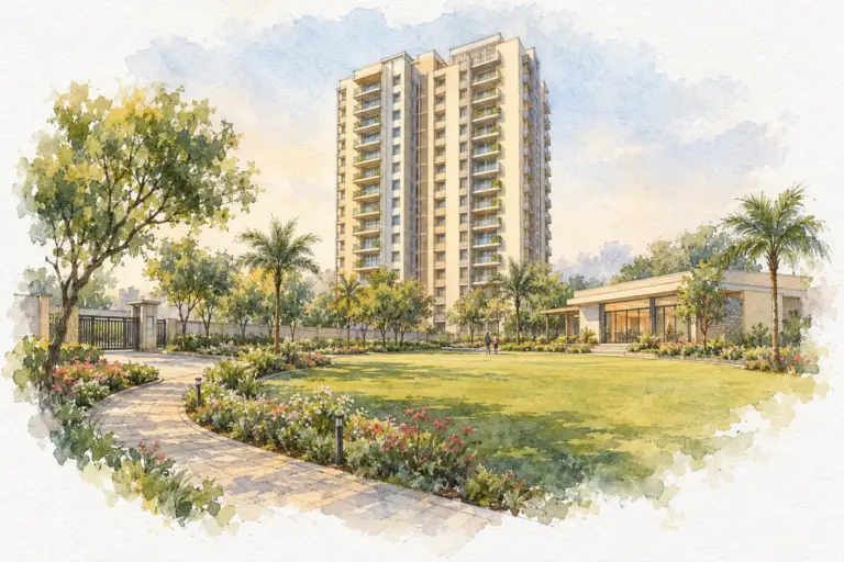 Illustration of Sidhartha NCR Lotus