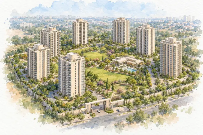 Illustration of Signature Global De-Luxe DXP