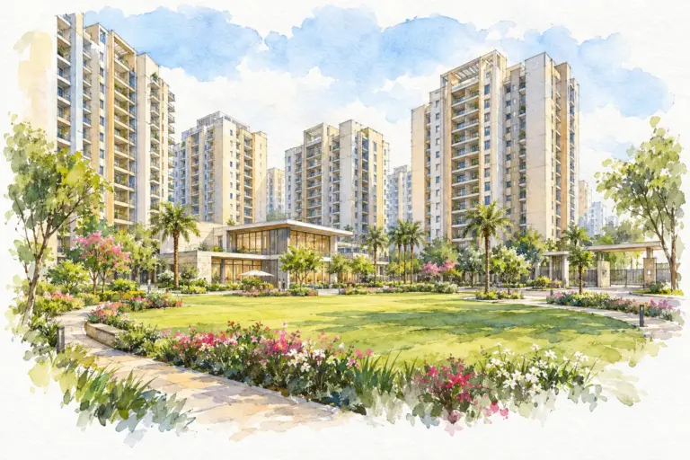 Illustration of Signature Global The Serenas