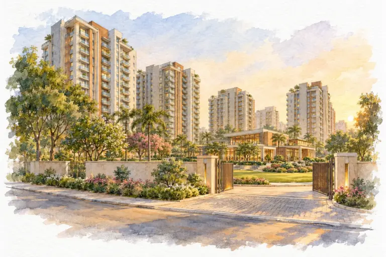 Illustration of Signature Solera Apartment