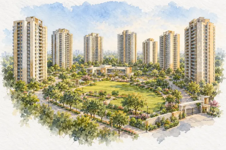 Illustration of Sikka Kaamya Greens