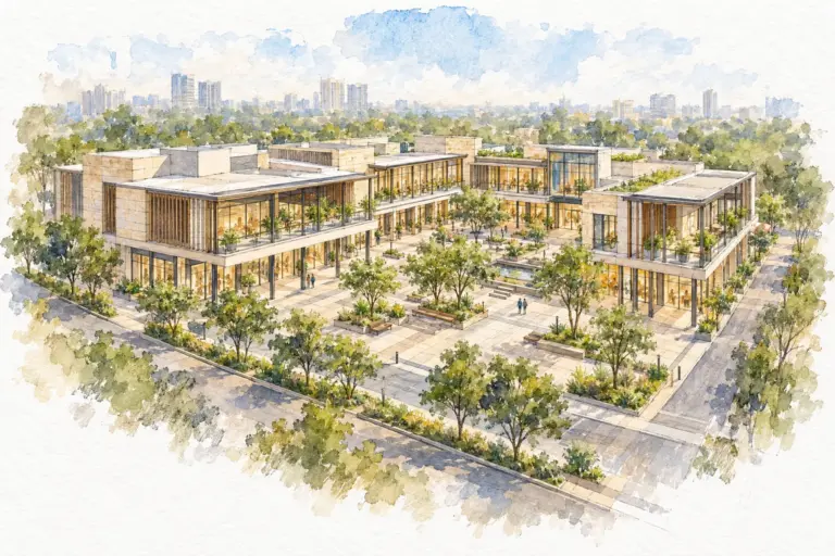 Illustration of Silverglades Merchant Plaza