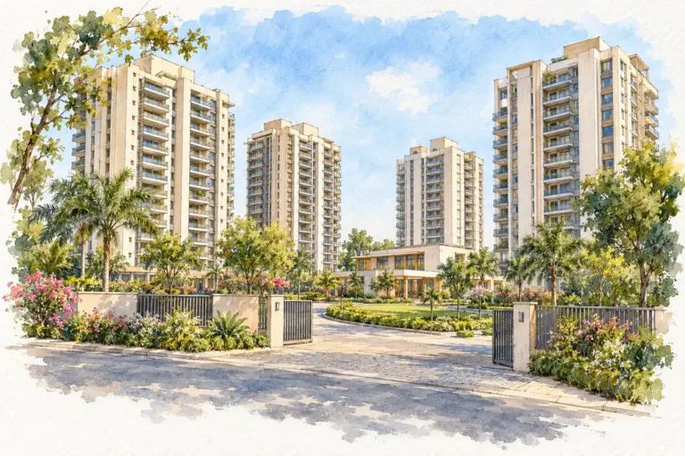 Illustration of SLF Indraprastha Apartments