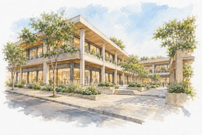 Illustration of Smartworld One DXP Street
