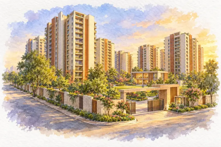 Illustration of SMN Shri Greens City