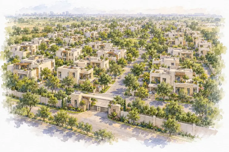 Illustration of Sobha International City Phase 1