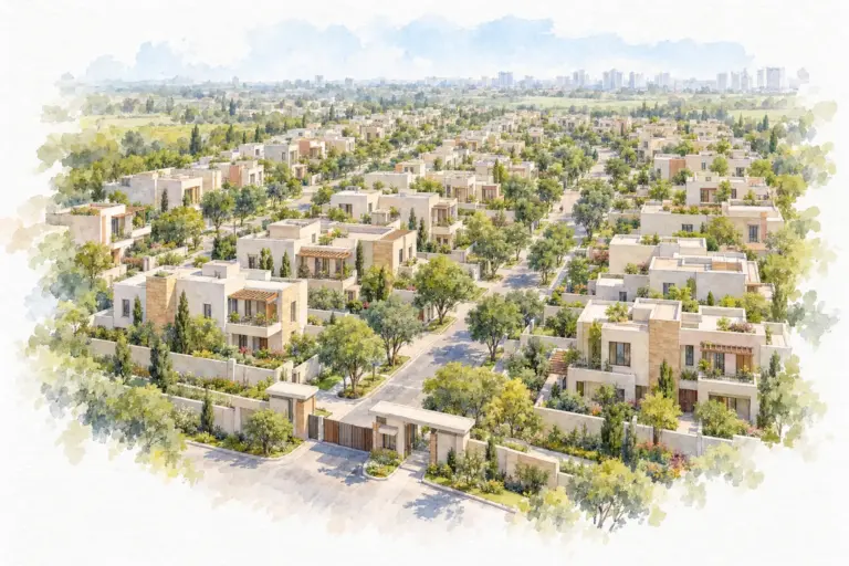 Illustration of Sobha International City Phase 3