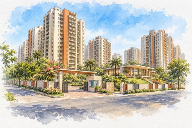 Illustration of Sobha Rivana