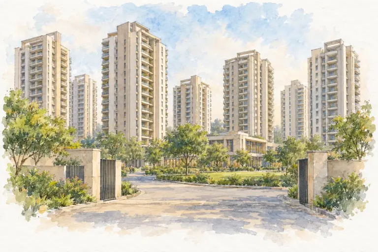 Illustration of Sobha Smriti Apartments