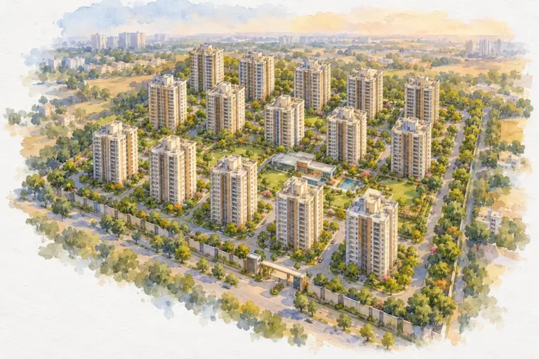 Illustration of Soha Olive Homes